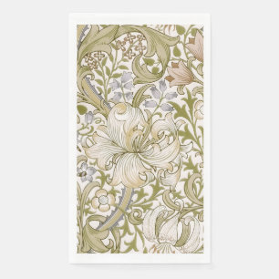 William Morris Golden Lily Garten Blumen Klassiker Serviette