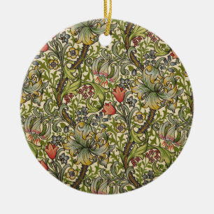 William Morris Golden Lily Keramikornament