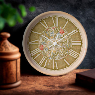 William Morris Golden Lily Klassik Viktorianisch Uhr