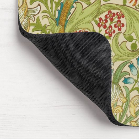 William Morris - Golden Lily Mousepad (Ecke)