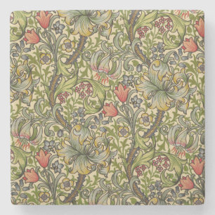 William Morris Golden Lily Steinuntersetzer