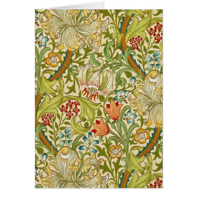 William Morris Golden Lily Vintag Pre-Raphaelite (Vorne)