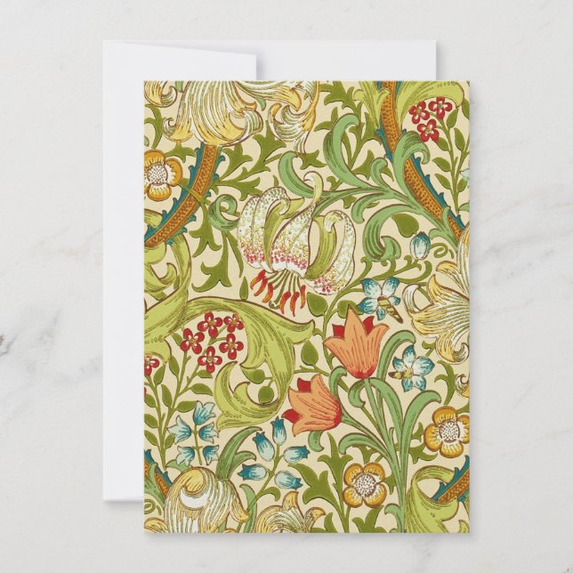 William Morris Golden Lily Vintag Pre-Raphaelite (Vorderseite)