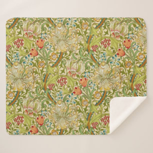 William Morris Golden Lily Vintag Pre-Raphaelite Sherpadecke