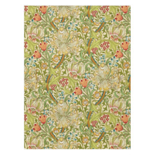 William Morris Golden Lily Vintag Pre-Raphaelite Tischdecke