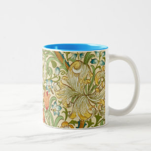 William Morris Golden Lily Vintag Pre-Raphaelite Zweifarbige Tasse