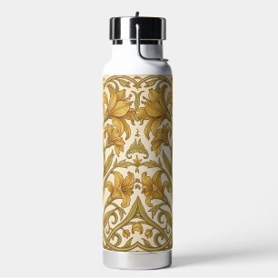 William Morris Golden Lily Vintage Blumendesign Trinkflasche