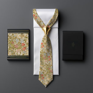 William Morris Golden Lily Vintage-Muster Krawatte