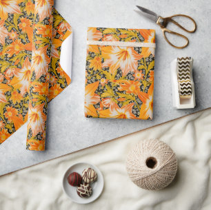 William Morris Golden Lily Vintage Präraffaelit Geschenkpapier