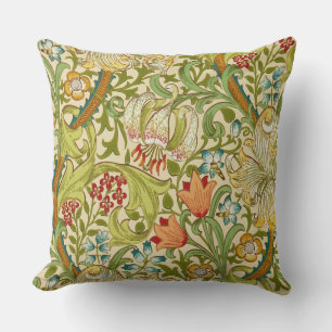 William Morris Golden Lily Vintage Vor-Raphaelite Kissen