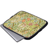 William Morris Golden Lily Vintage Vor-Raphaelite Laptopschutzhülle (Vorne Knopf)