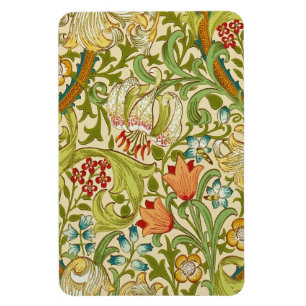 William Morris Golden Lily Vintage Vor-Raphaelite Magnet