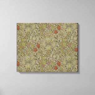 William Morris Golden Lily Willow Bough Muster Leinwanddruck