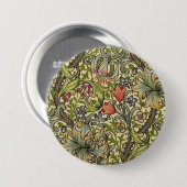 William Morris Golden Living Relected Pattern Button (Vorne & Hinten)