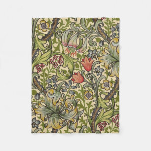 William Morris Golden Living Relected Pattern Fleecedecke