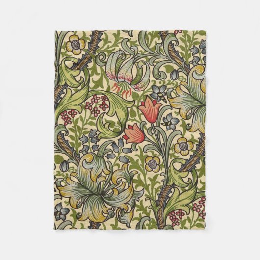 William Morris Golden Living Relected Pattern Fleecedecke (Vorderseite)