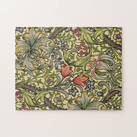 William Morris Golden Living Relected Pattern Puzzle (Horizontal)