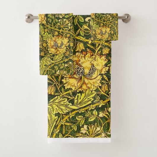 William Morris Golden the Honeysuckle Badhandtuch Set (Insitu)