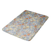 William Morris Goldene Lilie viktorianische Tapete Badematte (Schrägansicht)