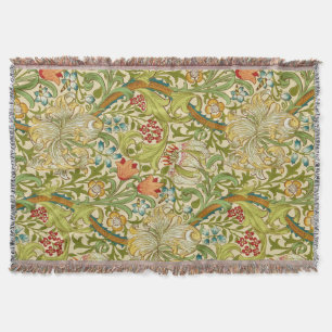 William Morris Goldene Lilie Vintage Prä-Rafaeliti Decke
