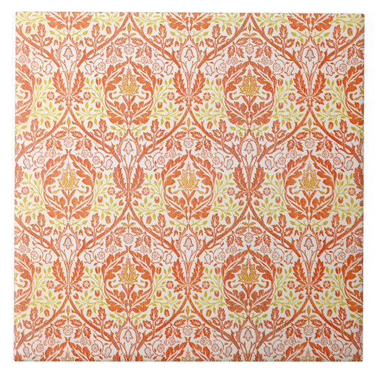 William Morris, Goldener Zweig, Fliese (Vorderseite)