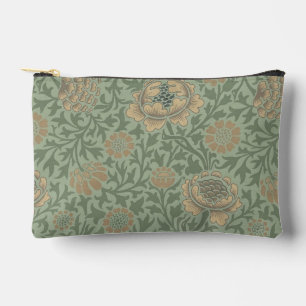 William Morris Grafton Blumenmuster Salbeigrün Zubehörtasche