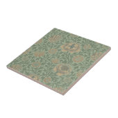 William Morris Grafton Blummenmuster Salbeigrün  Fliese (Seite)