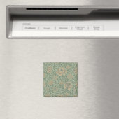 William Morris Grafton Blummenmuster Salbeigrün  Magnet (In Situ (Geschirrspüler))