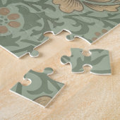 William Morris Grafton Blummenmuster Salbeigrün Puzzle (Seite)