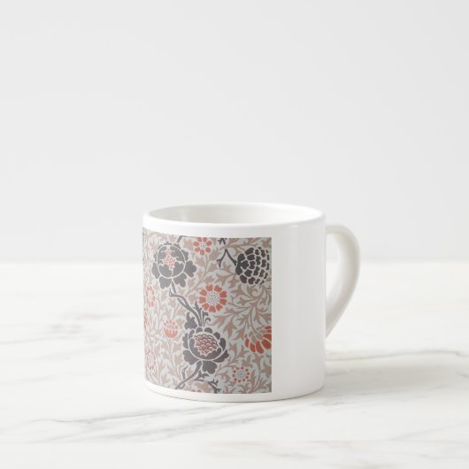 William Morris Grafton Botanic Art Design Espressotasse (Vorderseite Rechts)