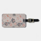 William Morris Grafton Botanic Art Design Gepäckanhänger (Vorderseite horizontal)