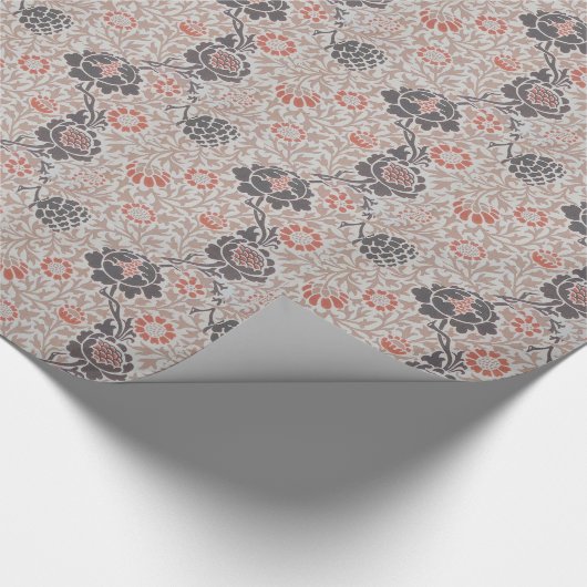William Morris Grafton Botanic Art Design Geschenkpapier (Ecke)