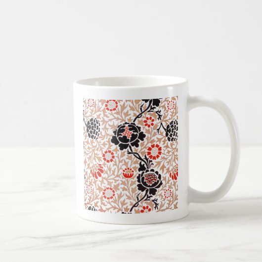 William Morris Grafton Botanic Art Design Kaffeetasse (Rechts)