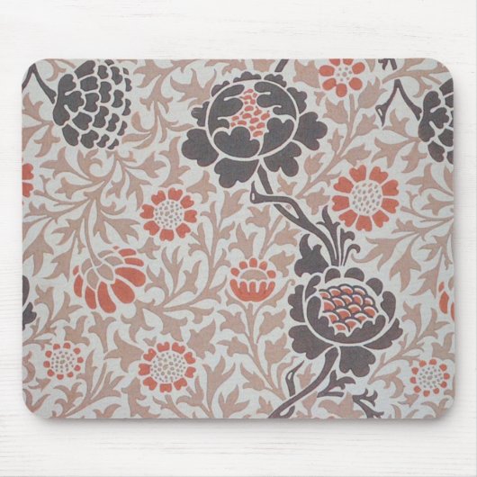 William Morris Grafton Botanic Art Design Mousepad (Vorne)