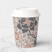 William Morris Grafton Botanic Art Design Pappbecher (Links)