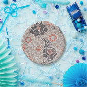 William Morris Grafton Botanic Art Design Pappteller (Party)