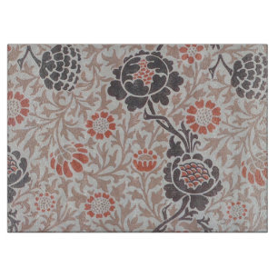 William Morris Grafton Botanic Art Design Schneidebrett