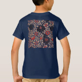 William Morris Grafton Botanic Art Design T-Shirt (Rückseite)