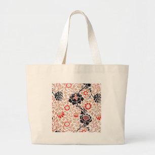 William Morris Grafton Botanische Kunstgestaltung Jumbo Stoffbeutel