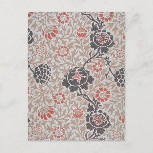 William Morris Grafton Botanische Kunstgestaltung Postkarte