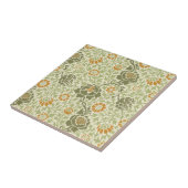 William Morris Grafton Sage Grünes Blumenmuster Fliese (Seite)