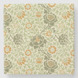 William Morris Grafton Salbei Blumenmuster Steinuntersetzer