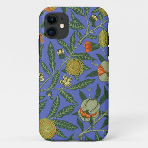 William Morris Granatapfel Blaue Farbige Tapete Case-Mate iPhone Hülle