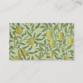 William Morris-Granatapfel-Frucht-Entwurf Visitenkarte
