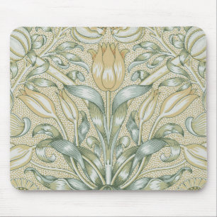 William Morris Granatapfel-Muster Antike Lilie Mousepad