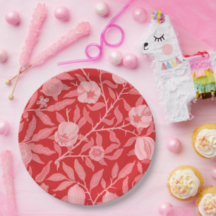 William Morris - Granatäpfel Pappteller