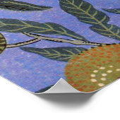 William Morris Granatapfel Tapete Poster (Ecke)