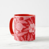 William Morris - Granatäpfel Tasse (Vorderseite Links)