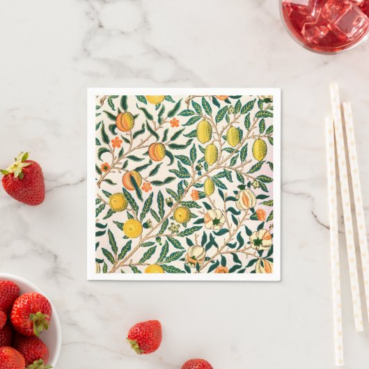 William Morris Granatapfel Vintage Serviette (Beispiel)
