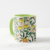 William Morris Granatapfel Vintage  Tasse (Vorderseite Links)